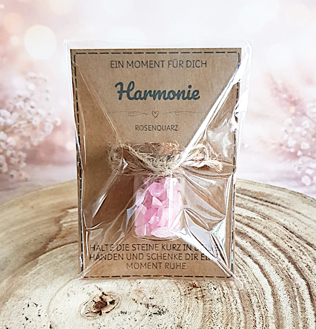 Harmonie Geschenk mit Rosenquarz | Kleiner Moment für dich – Bild 6