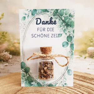 Abschiedsgeschenk Danke für die schöne Zeit