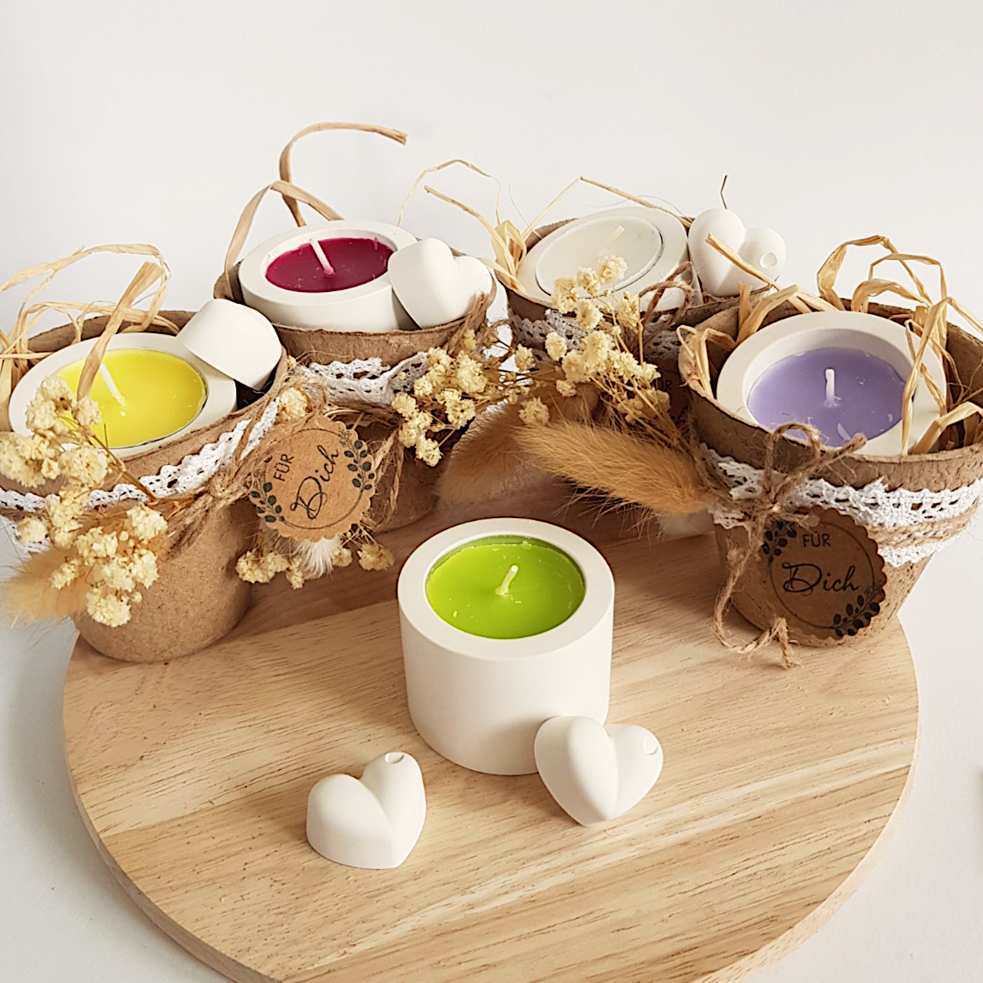 kleines Geschenk mit Duftkerze