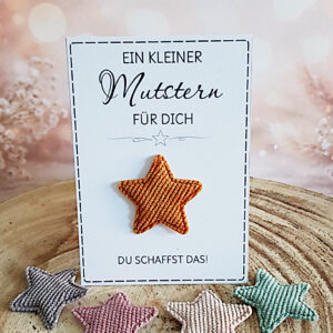 Mutstern mit Karte