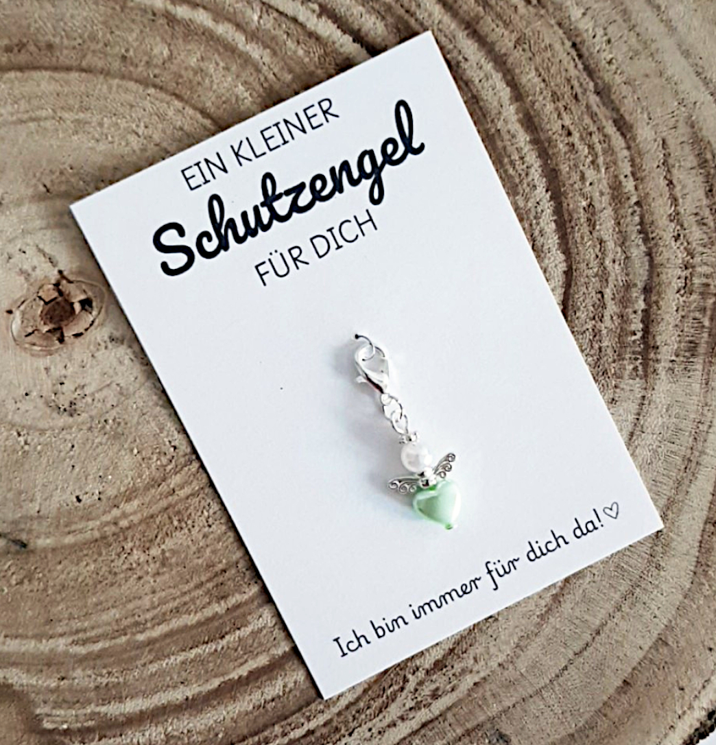 Ein kleiner Schutzengel – Schlüsselanhänger mit Karte – Bild 3