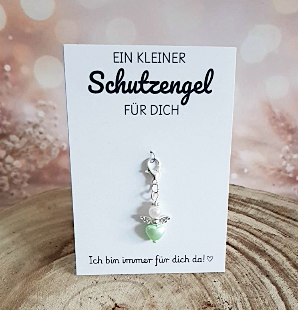Ein kleiner Schutzengel – Schlüsselanhänger mit Karte – Bild 2