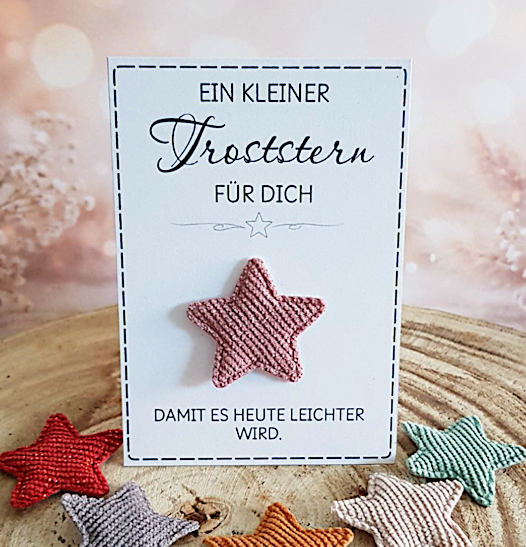Troststern mit Karte